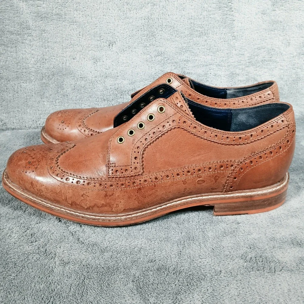 Cole Haan Oxford Shoes Mens 11 Williams Wingtip Leather C11076